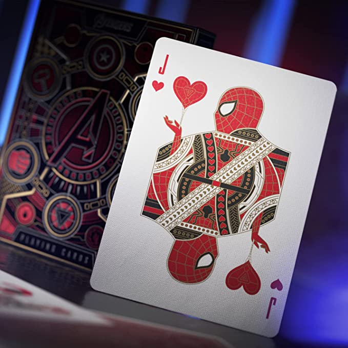 murphy's Magic Playing cards Avengers: Infinity Saga Playing Cards by theory11 (available in Purple & Red)