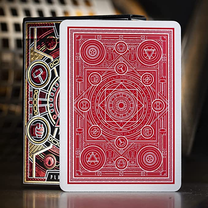 murphy's Magic Playing cards Avengers: Infinity Saga Playing Cards by theory11 (available in Purple & Red)