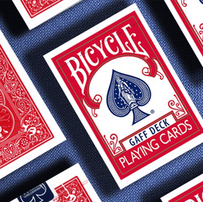 Murphy's Magic Playing Cards Bicycle Gaff Rider Back (Red) Playing Cards by Bocopo