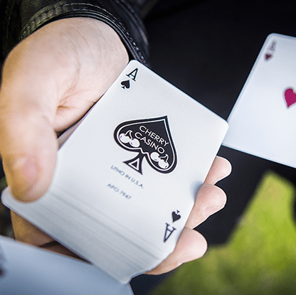 murphy's Magic Playing cards Cherry Casino (Sahara Green) Playing Cards by Pure Imagination Projects