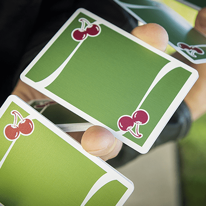murphy's Magic Playing cards Cherry Casino (Sahara Green) Playing Cards by Pure Imagination Projects