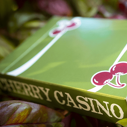 murphy's Magic Playing cards Cherry Casino (Sahara Green) Playing Cards by Pure Imagination Projects