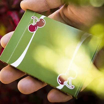 murphy's Magic Playing cards Cherry Casino (Sahara Green) Playing Cards by Pure Imagination Projects