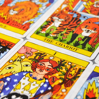 murphy's Magic Playing cards Tarot del Fuego by Ricardo Cavolo