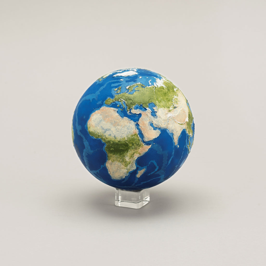 New2Play Mystery Earth Pro 3D Printed Scientific Earth Model by AstroReality
