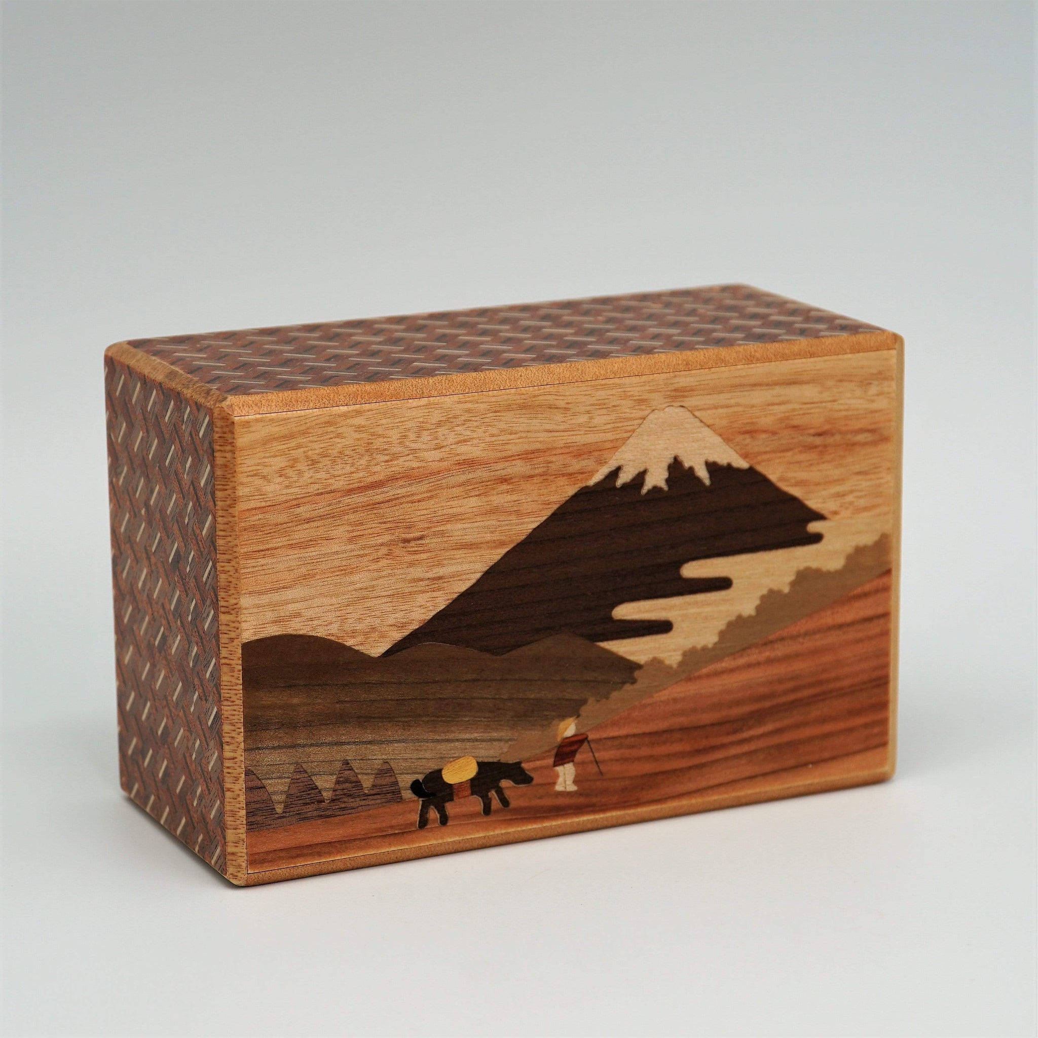 Japanese Handmade Puzzle Box 5 Sun 21 steps – New2Play