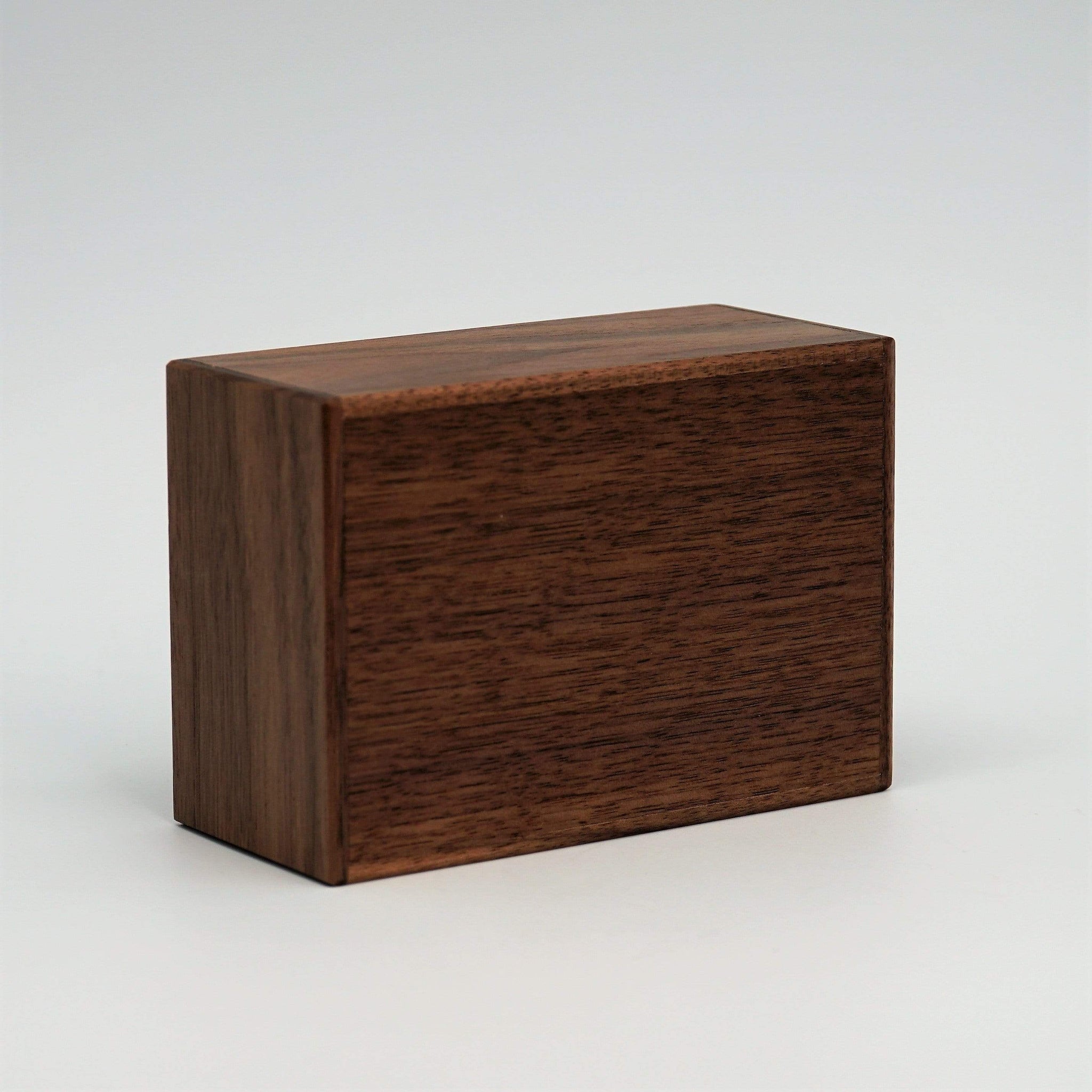 Japanese Handmade Puzzle Box 4 Sun 14 Steps Natural/Walnut Japanese Handmade Puzzle Box 4 Sun 14 Steps Natural/Walnut