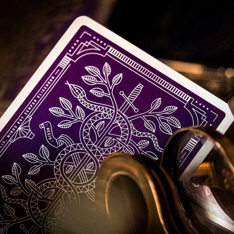 Theory11 Monarch Playing Card Purple by Theory11