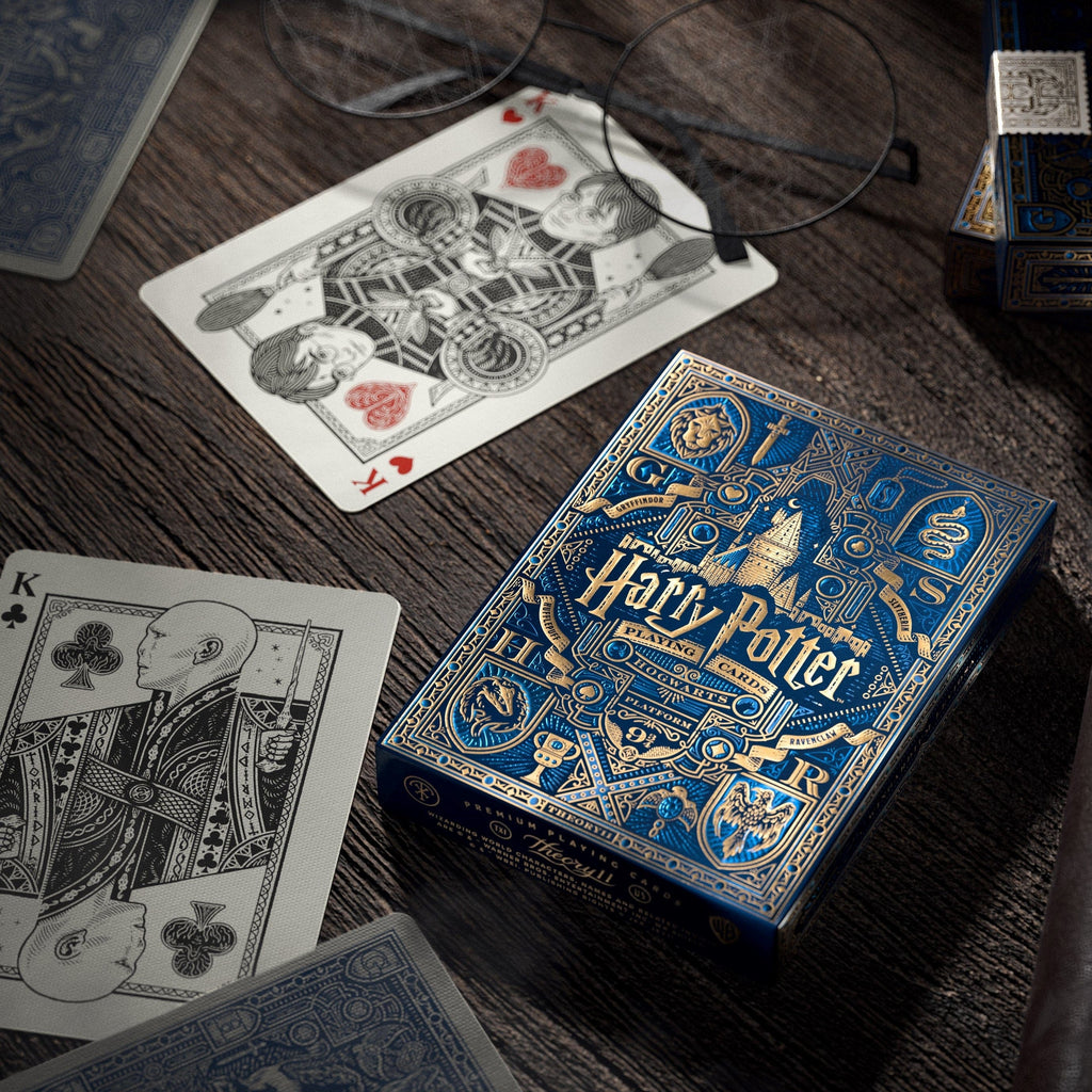 Theory11 Playing Cards BLUE Harry Potter Playing Cards by Theory11
