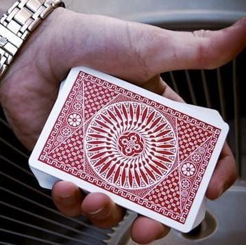 Theory11 Playing Cards Tally-Ho Circle - Red