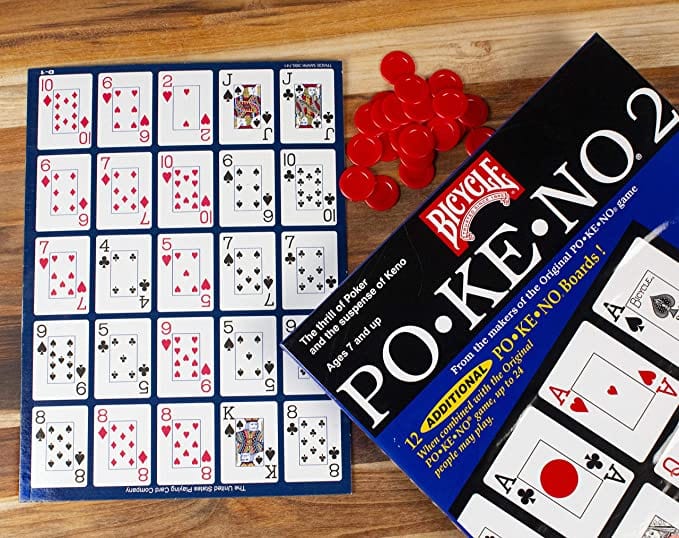 US Playing Card Company Bicycle Pokeno Board Game - Pokeno 2