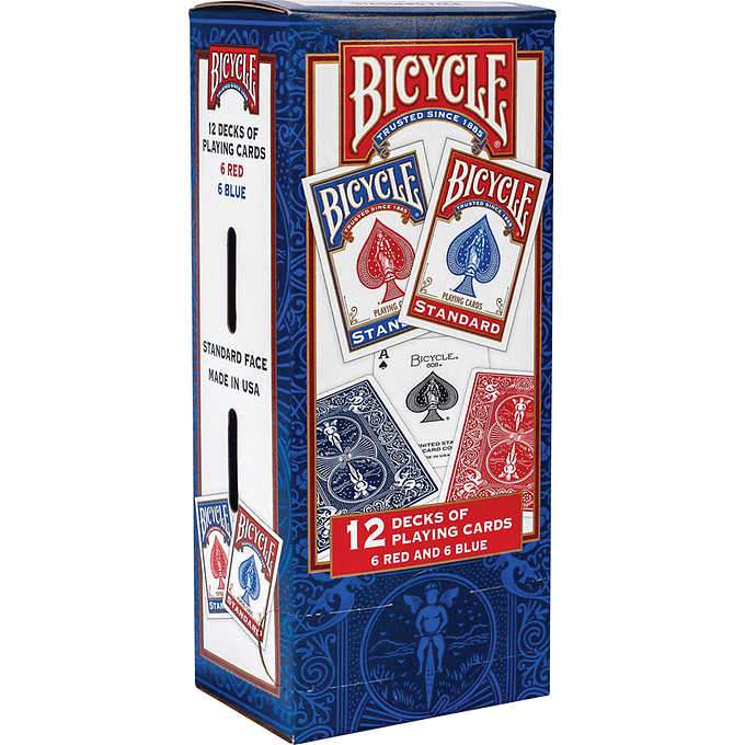 US Playing Card Company Playing Cards Brick (12 decks) Bicycle rider back Playing Cards By US Playing Card Company USPC